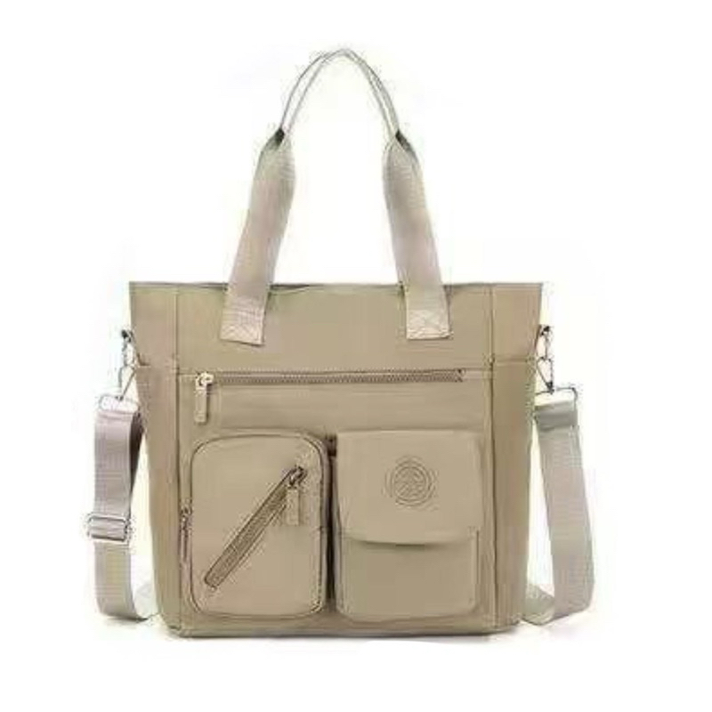 Bolsa Feminina Sacola Grande De Ombro De Lado Nylon Tactel Impermeável Alta Qualidade em Oferta na Shopee