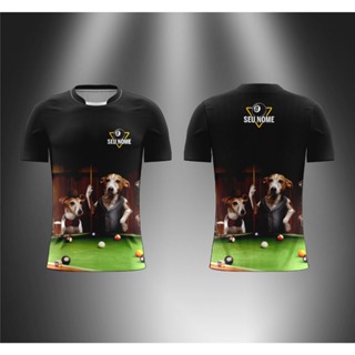 Camiseta Personalizada com Seu Nome Sinuca Bilhar Snook em Oferta na Shopee