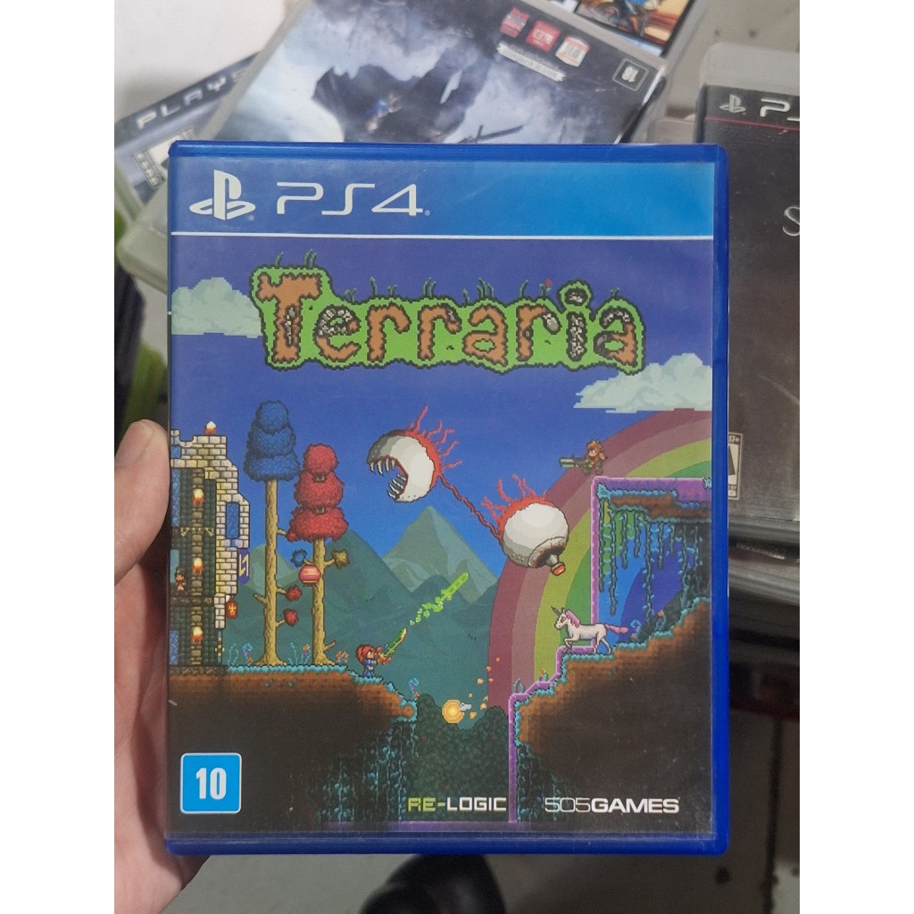 terraria midia fisica ps4 original