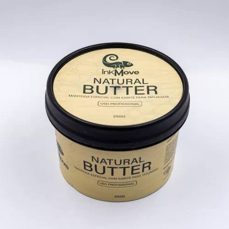 Manteiga Ink move 250gr tatuagem micropigmentação hidratante pele cicatrizante tattoo capilar Natural Karite em Oferta na Shopee