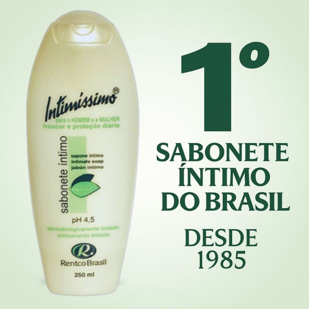 Sabonete Líquido Íntimo INTIMÍSSIMO Elimina maus odores -kit 02 unidades-Rentco Brasil