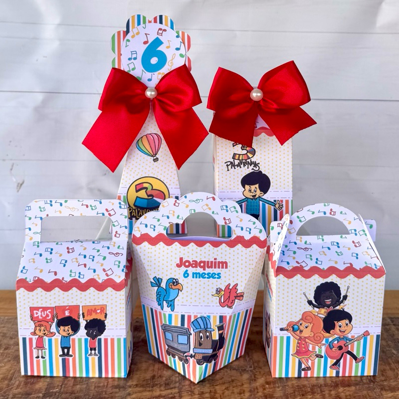 Kit Festa 3 Palavrinhas | Pegue e Monte | Personalizados | Lembrancinhas | Festa infantil | Aniversário