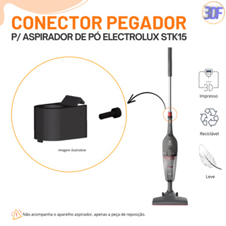 Conector Pegador p/ Aspirador de Pó Electrolux Stk12 Stk13 Stk14 Stk14B Stk15 em Oferta na Shopee
