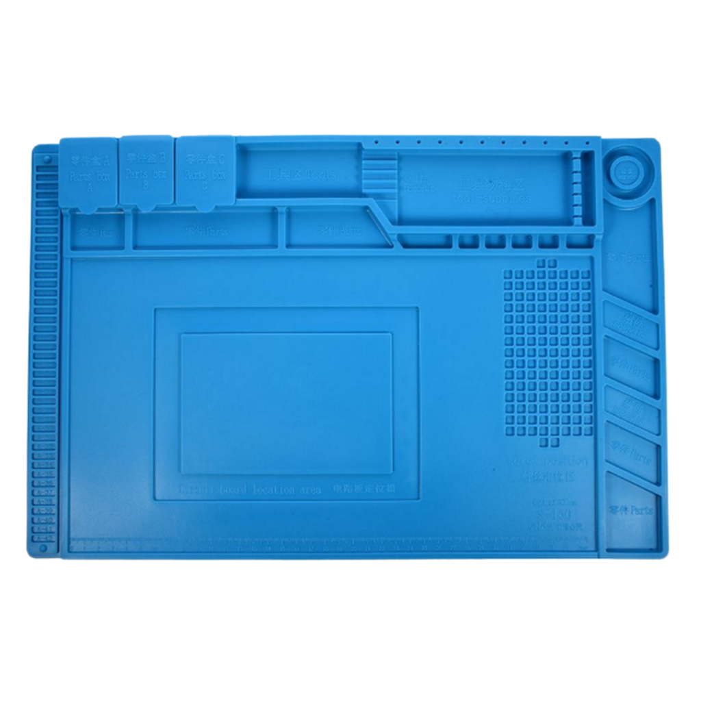 Manta Magnética Tapete Antiestática Silicone Conserto Solda S-160 Grande 45cm x 35cm