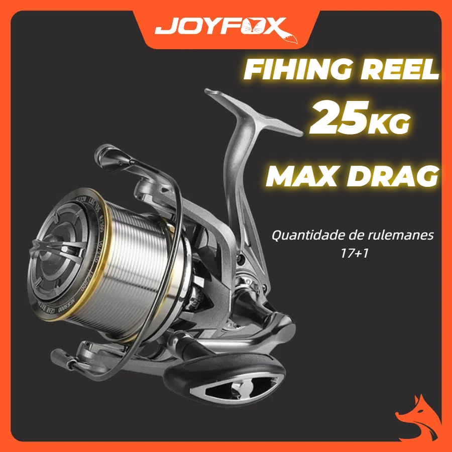 Molinete Pesca Lizard Ngk10000 Pesada Drag 25kg 4.8:1 - Sports & Outdoors