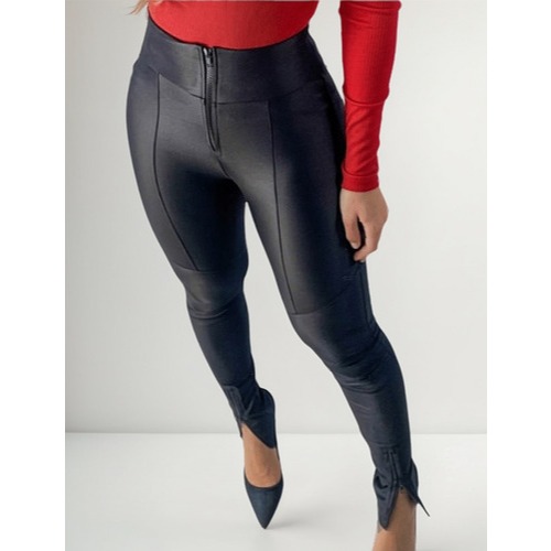 Calça Montaria Max Power Com Zíper Frontal e Nas Barras