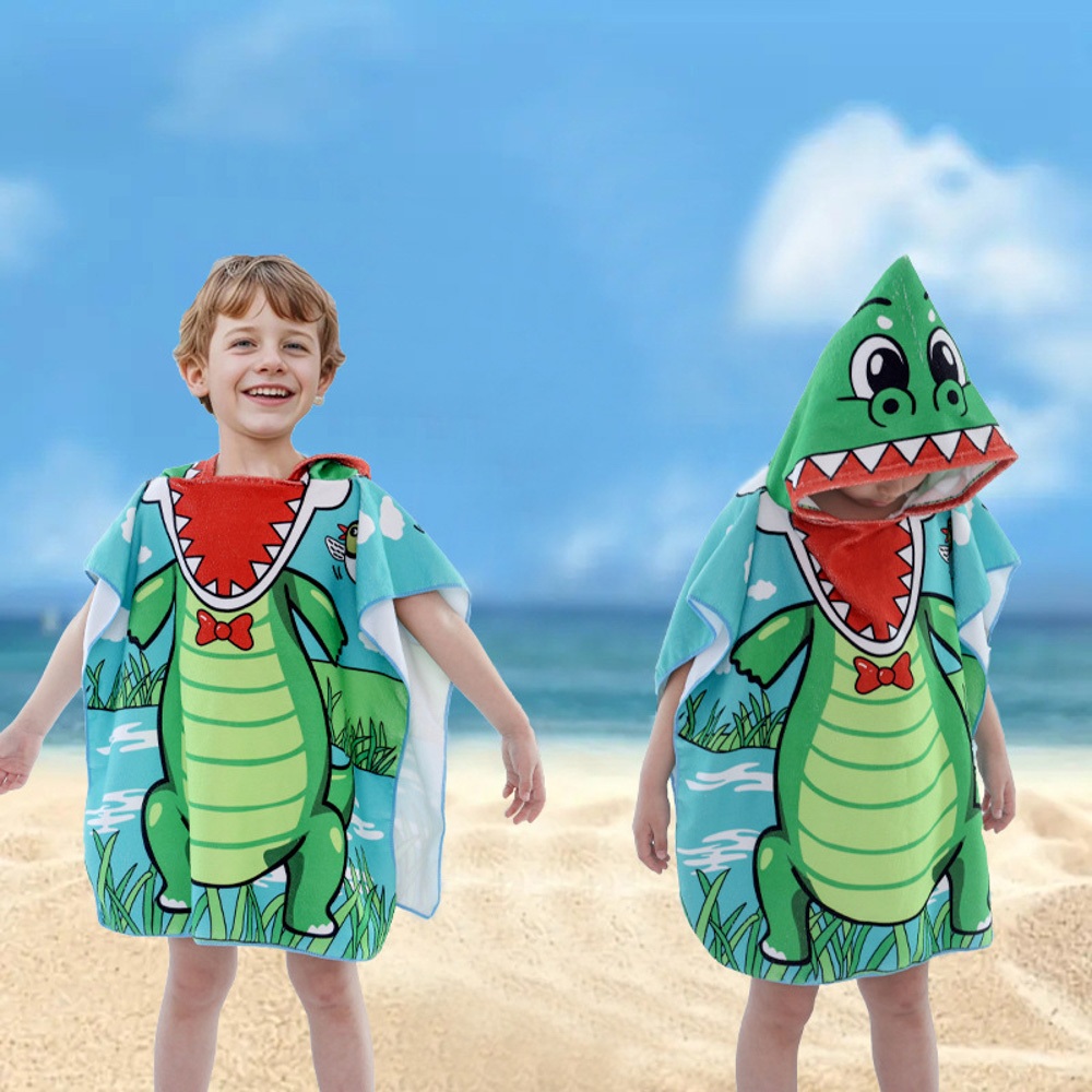 💓Toalha de Banho Bebê Toalha de Infantil Vestível Absorventede Secagem Rápida para Crianças Super Macia Sono Festa