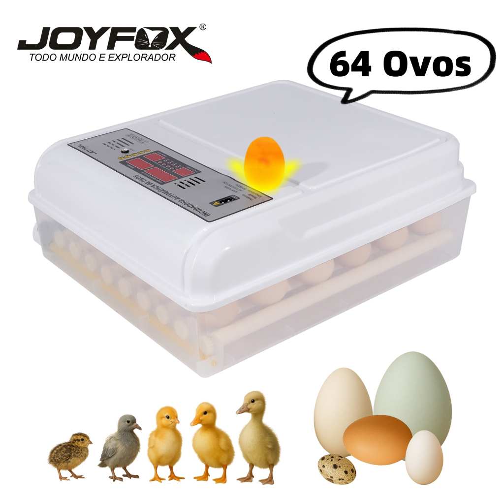 Chocadeira de Ovos Automática 48-64 Ovos Rolagem Com Ovoscópio 220V Chocadeira Elétrica Incubadora em Oferta na Shopee