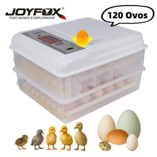 Chocadeira Incubadora Automática 100 -120 Ovos Rolagem Com Ovoscópio 127V 220V Chocadeira Elétrica em Oferta na Shopee