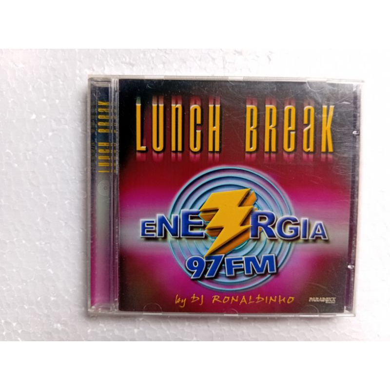 CD coletânea lunch break by DJ Ronaldinho house techno ótimo estado mídia e capa