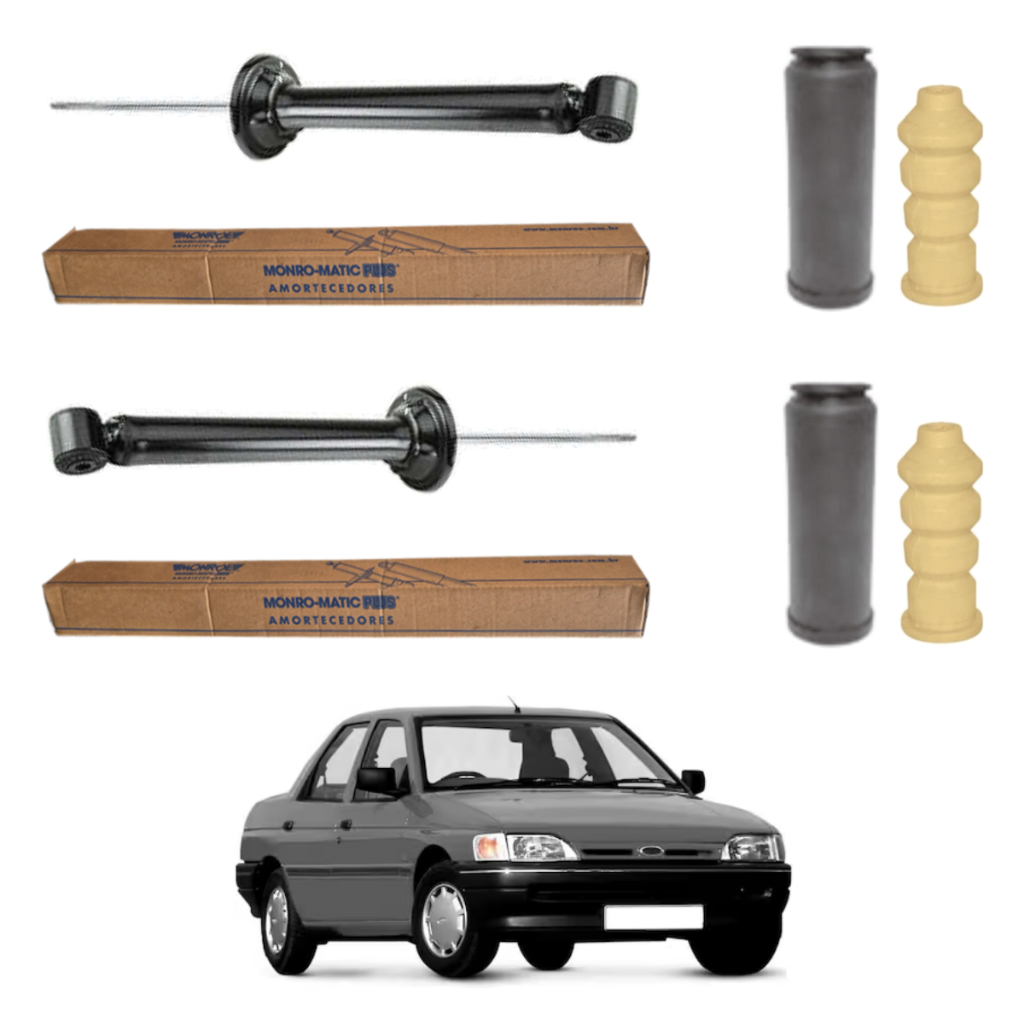 PAR AMORTECEDOR TRASEIRO VERONA 1993 A 1996 MONROE + KIT