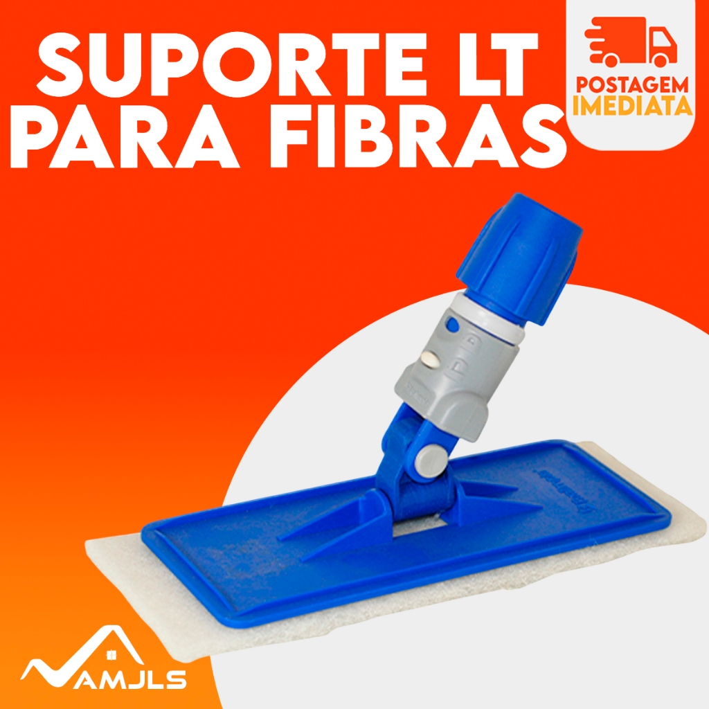 Suporte Lt Limpa Tudo + 10 Fibras: Kit Completo Para Limpeza
