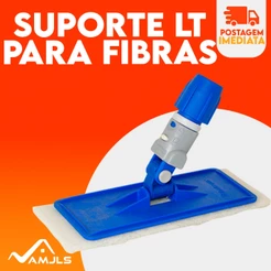Suporte Lt Limpa Tudo + 10 Fibras: Kit Completo Para Limpeza