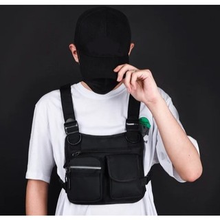 Pochete Peitoral Ajustável Estilo Bag Unissex Motoboy Envio Já!