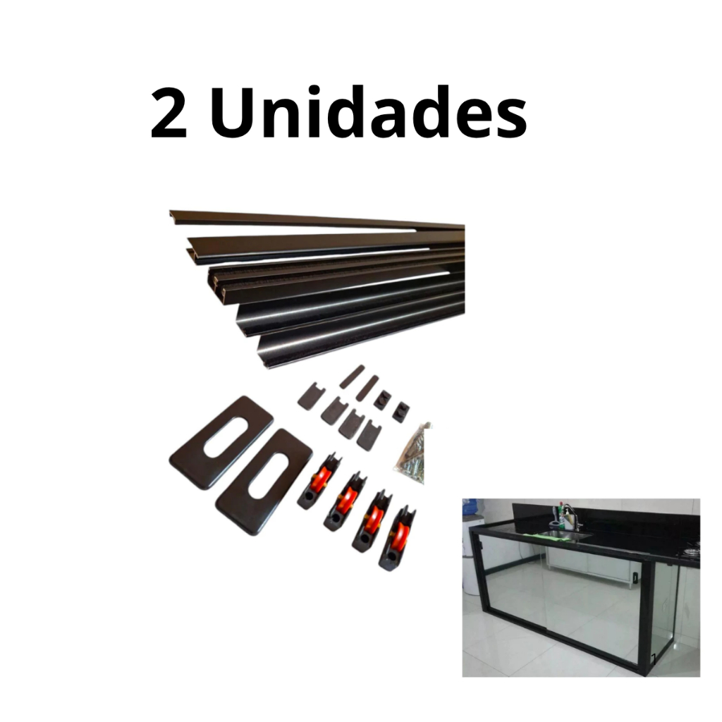 2 Unidades Kit Pia Estrutura Porcelanato Vidro Gabinete 1,50 Largura X 1,20 Altura em Oferta na Shopee