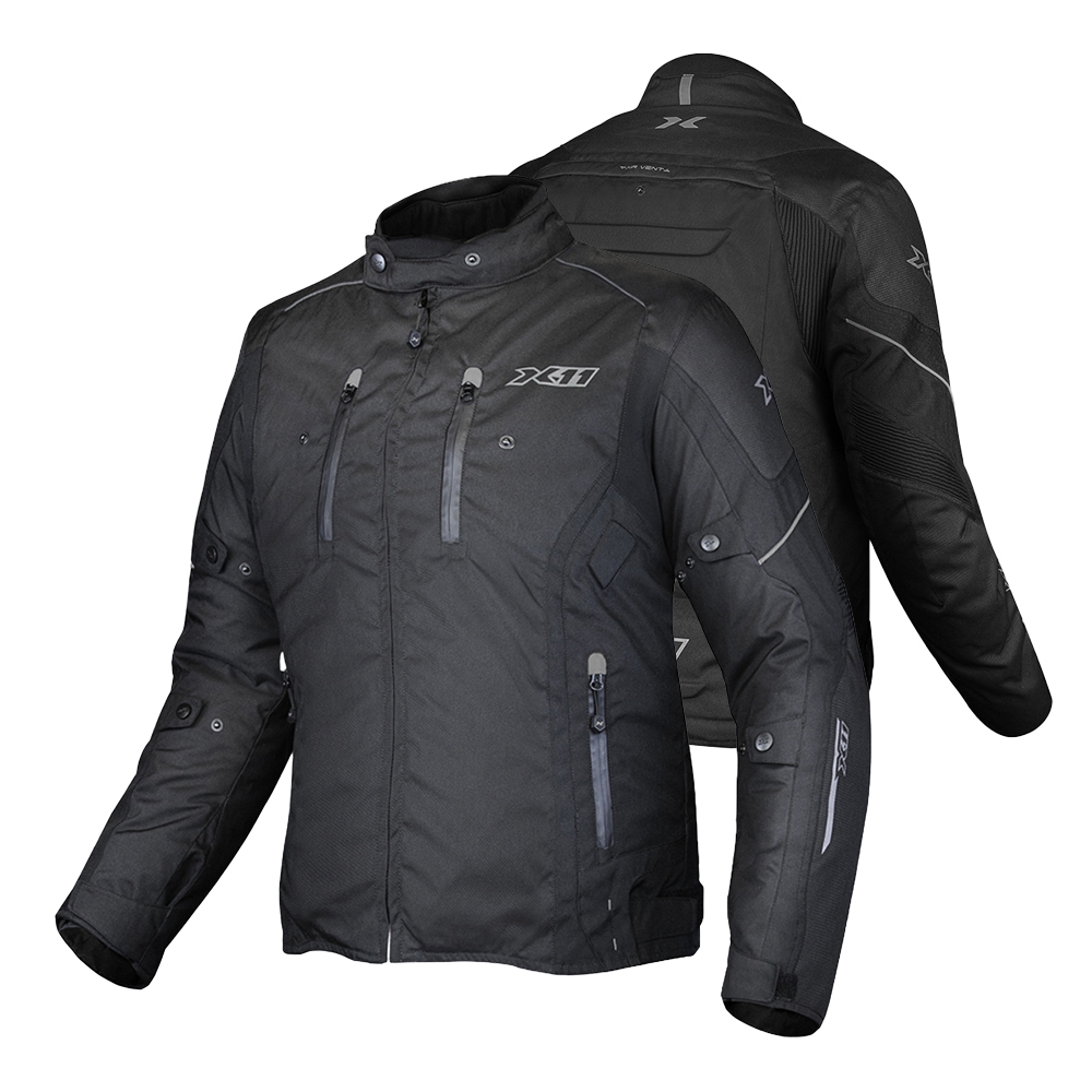 Jaqueta Masculina Impermeável Iron 3 Motociclista Bolso Com MP3 System X11