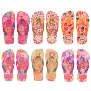 Chinelo Havaianas Top Kids Flores 23/24 ao 35/36 Original ® em Oferta na Shopee