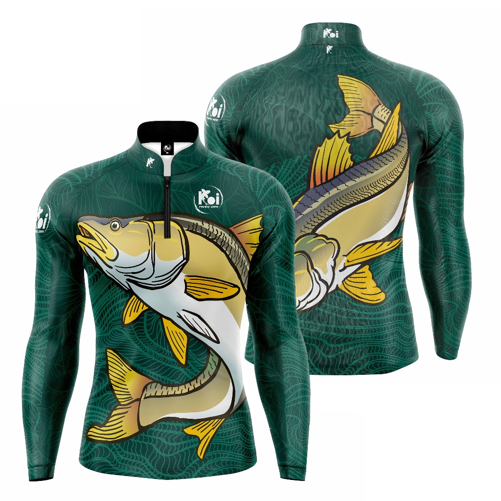 Camiseta Camisa Blusa Pesca Peixe Robalo Com Proteção Uv50+