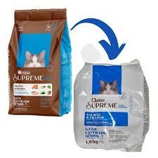 Ração quatree supreme gato castrado sênior salmão e frango 1,01kg