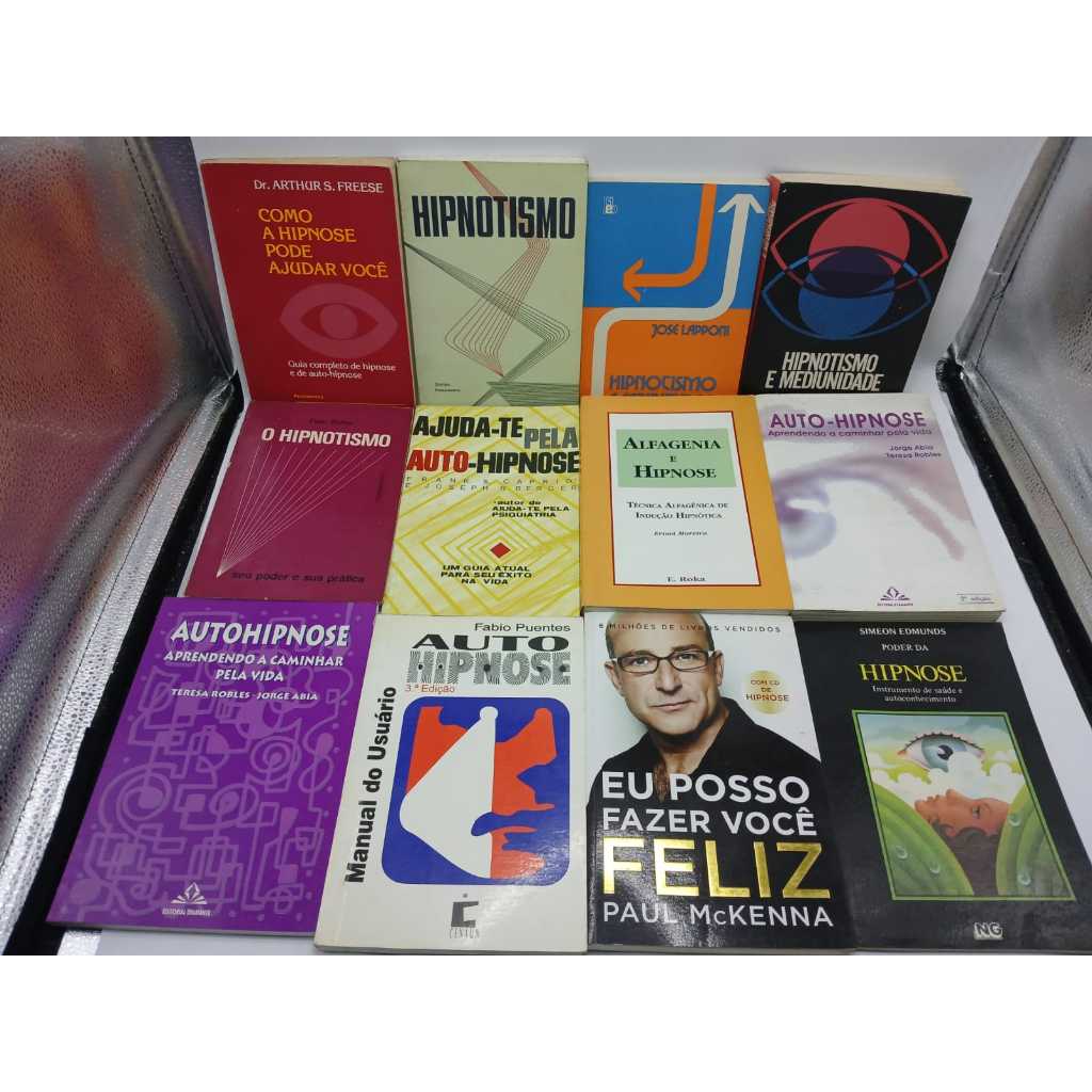 Livros Hipnotismo Hipnose Auto-Hipnose Regressão