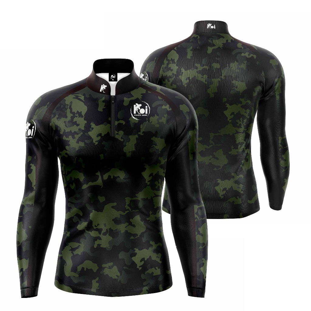 Camiseta Camisa Blusa Pesca Camuflado Militar Com Proteção Uv50+