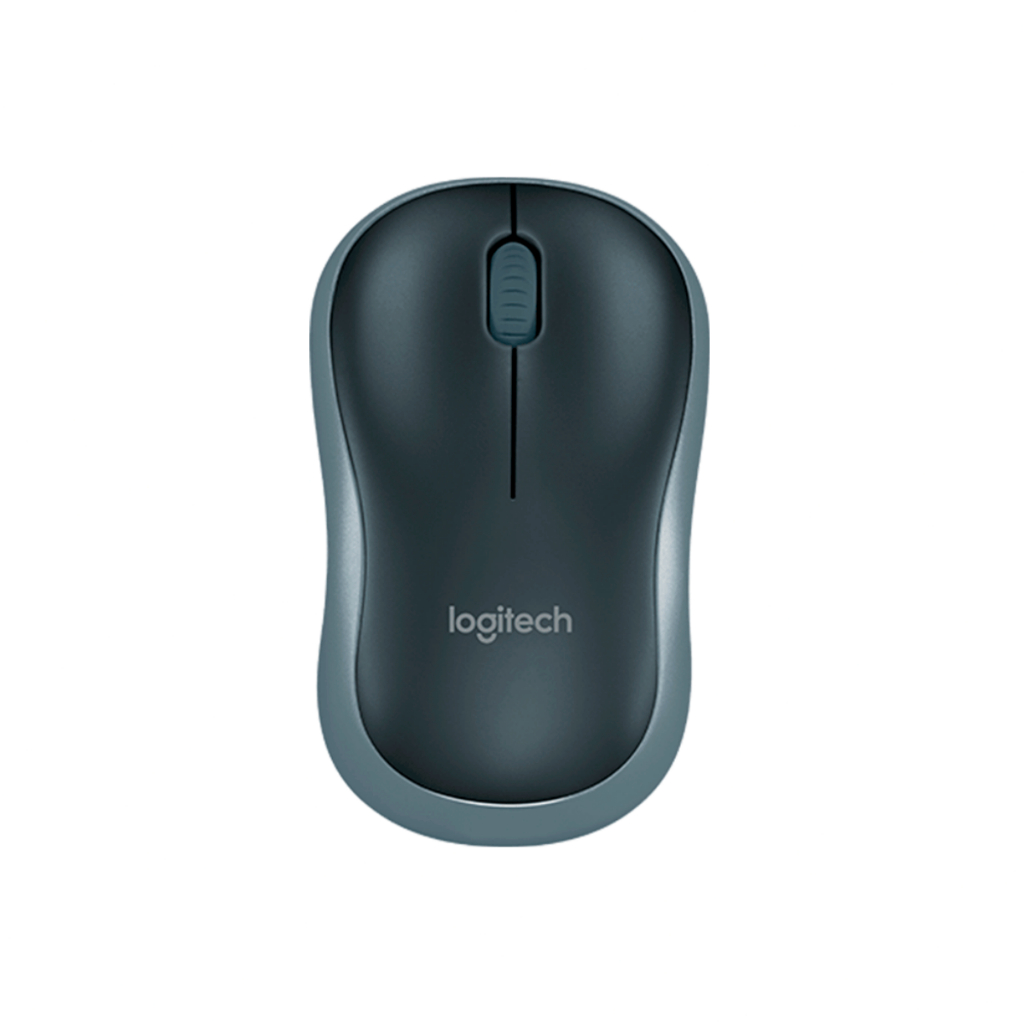 Mouse Sem Fio Logitech M185 Wireless 2,4 Ghz Usb Cinza