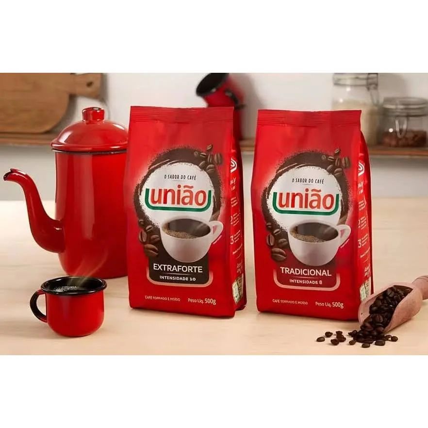 Café Torrado e Moído União 500g em Oferta na Shopee