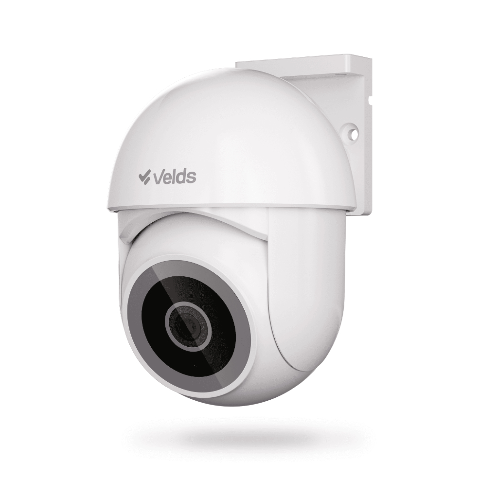 Câmera Inteligente Wi-Fi Externa 360° Velds, 2K com Visão Noturna e Detecção de
