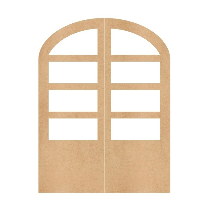 Recorte Porta Colonial Dupla 100cm MDF 3mm em Oferta na Shopee