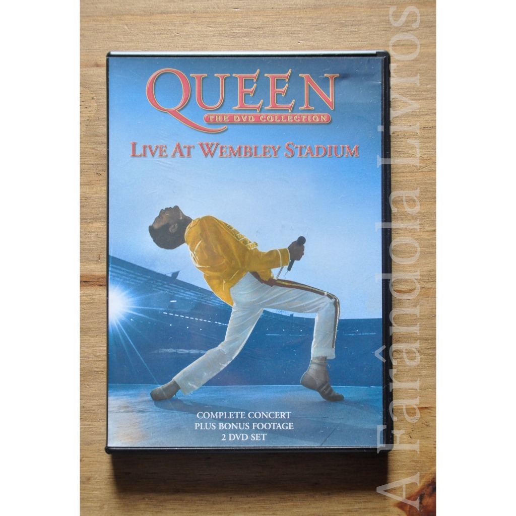 Dvd Queen Live At Wembley Stadium Duplo