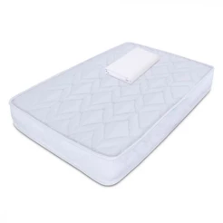 Kit Colchão Mini Berço Desmontável Chiqueirinho + Lençol Hipoalergênico Impermeável-BF Colchões