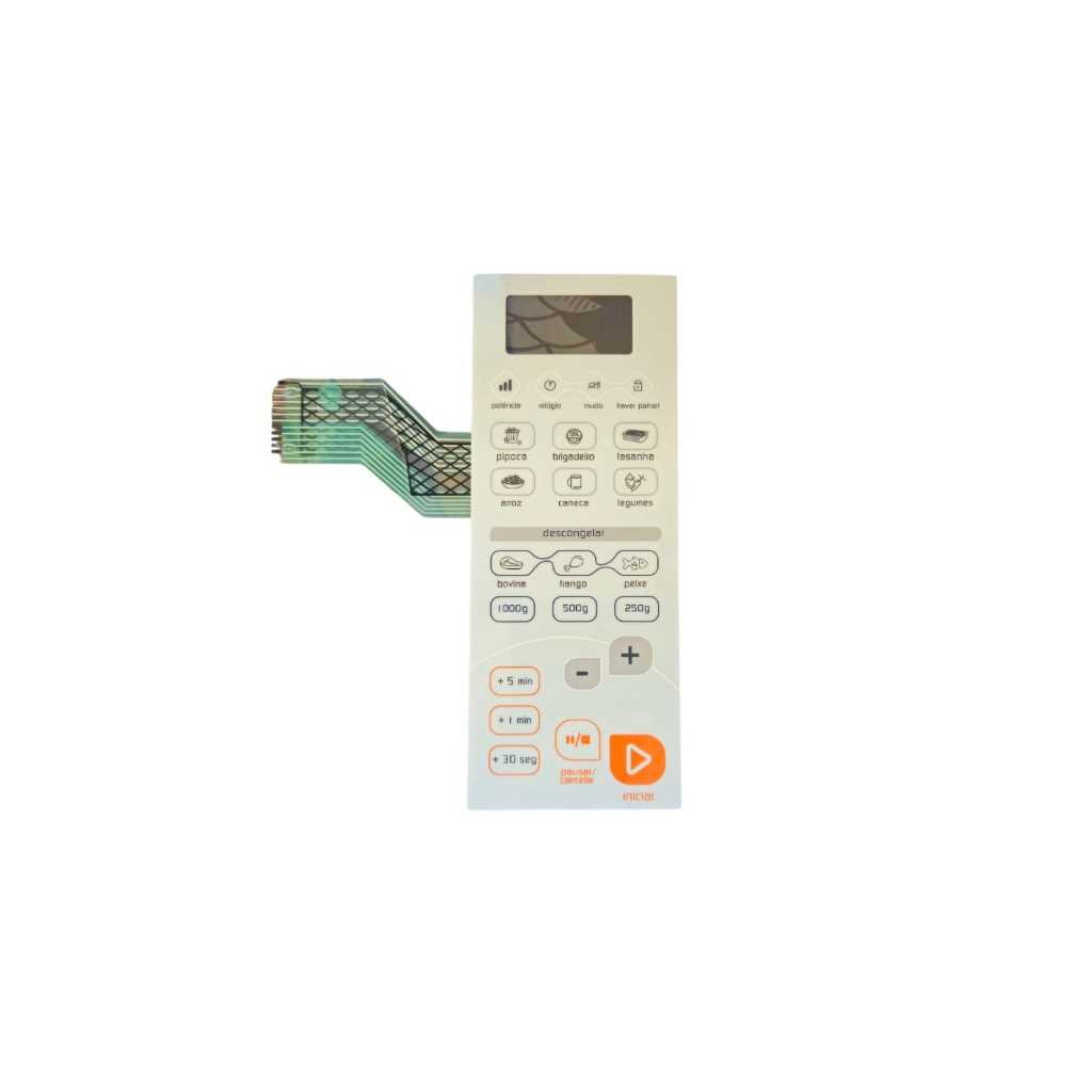 Membrana Tecla Micro Ondas Brastemp BMS26AB BR 83075