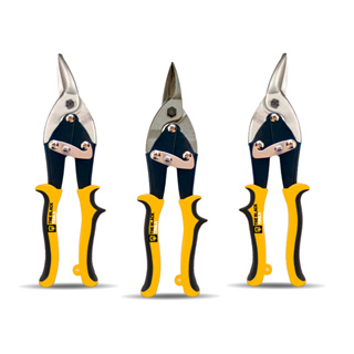 Kit Com 3 Alicate Tesoura Corta Chapa Reto Direito Esquerdo The Black Tools em Oferta na Shopee