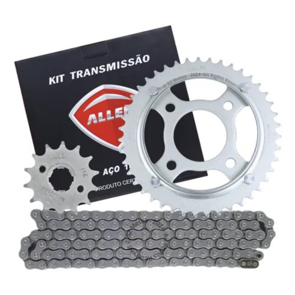 Kit Relação Transmissão Dafra Speed 150 2008 2009 2010 2011 2012 2013 2014 2015 em Oferta na Shopee