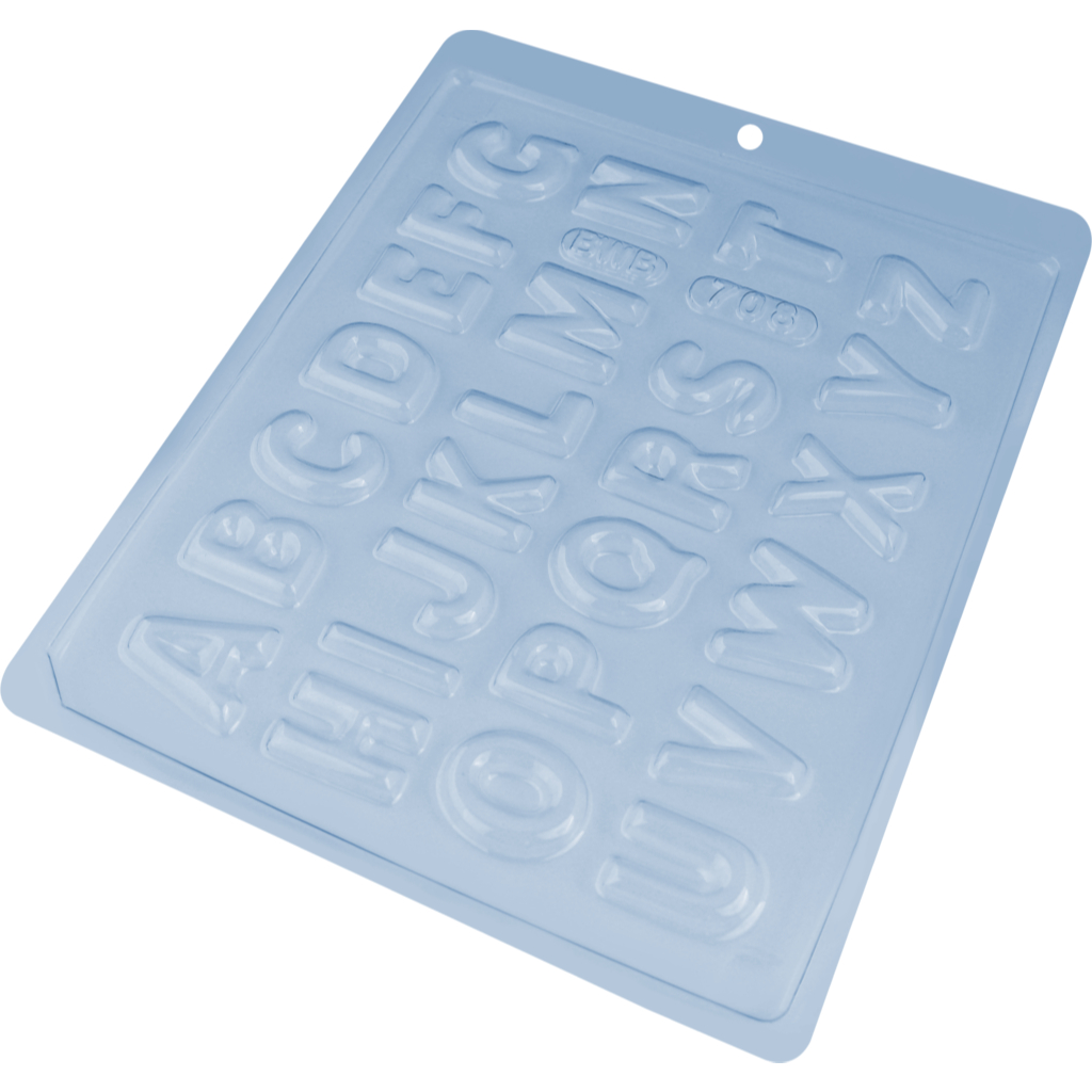 1~10 Forma Simples Alfabeto Pequeno708-(E4) em Acetato BWB Para Bombom e Doces de Chocolate e Confeitaria em Oferta na Shopee