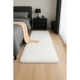 Tapete Passadeira Felpudas Com Antiderrapante Várias Cores E Tamanhos em Oferta na Shopee