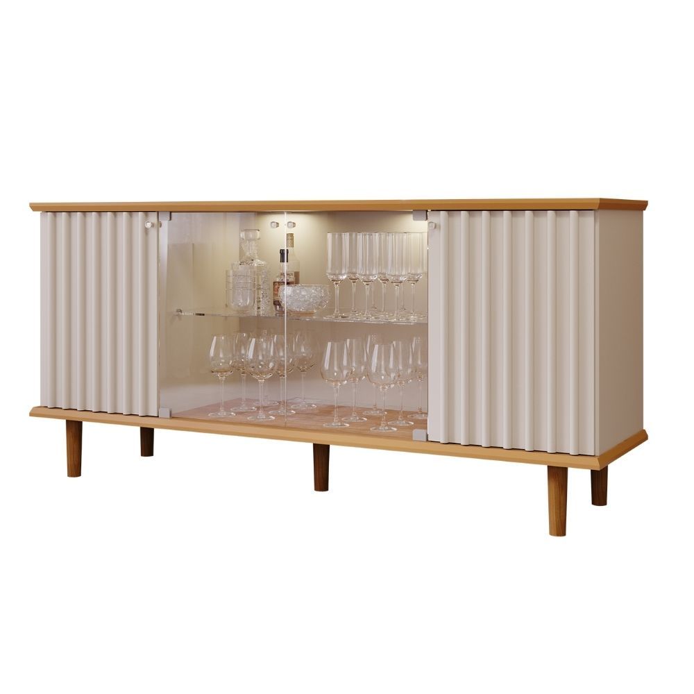 Buffet em Madeira Ripada: Onde Comprar | BuscaProdutos