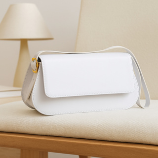 Bolsa Estilo Moda Premium Elegante Baguete Alça Ombro Minimalista Tira Colo  Art Life em Oferta na Shopee