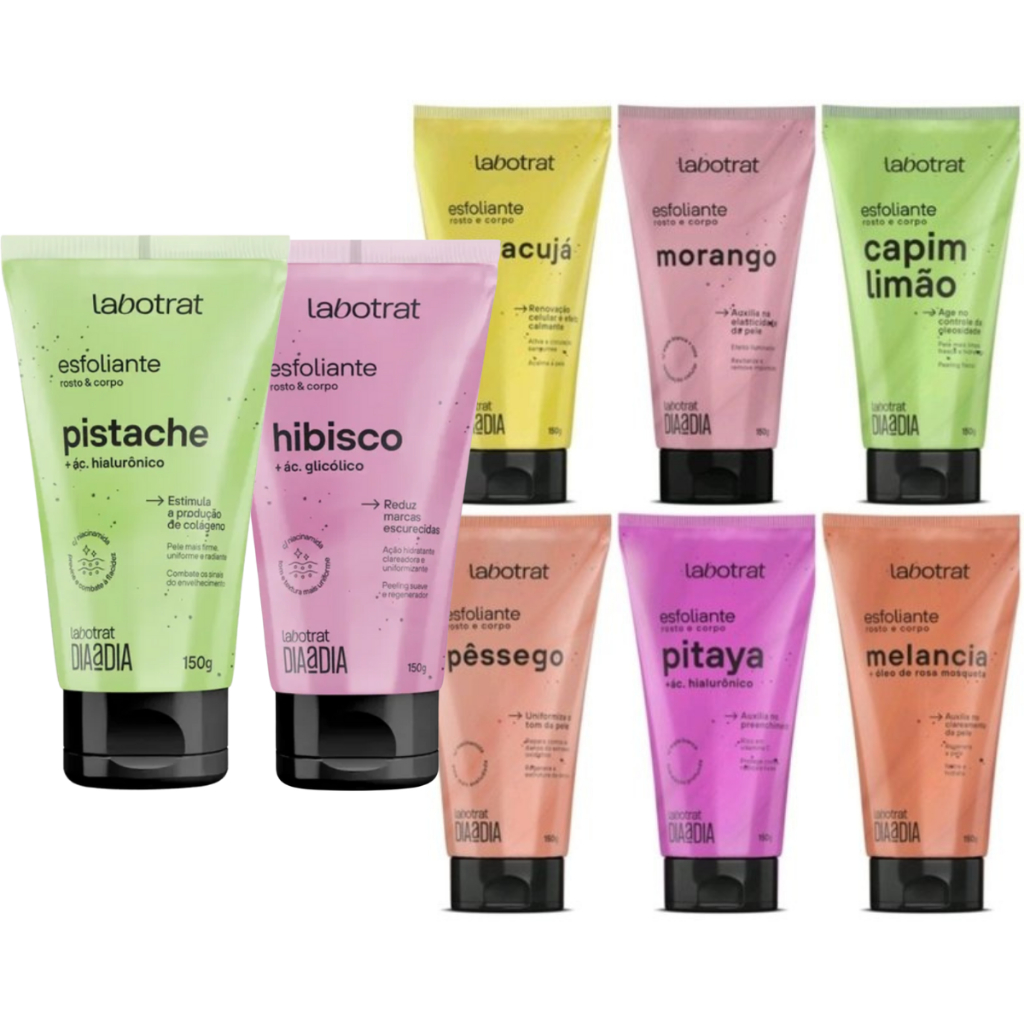 Esfoliante Corporal e Facial Cheiro de Fruta Labotrat 150g Esfoliante Corporal e Facial Cheiro de Fruta Labotrat 150g