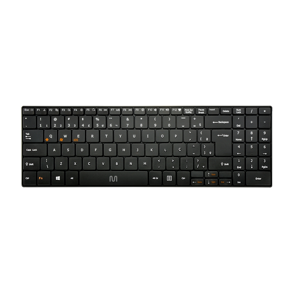 Teclado Slim TS300 Bluetooth 3 em 1 Multi (Multilaser) - TC220 em Oferta na Shopee