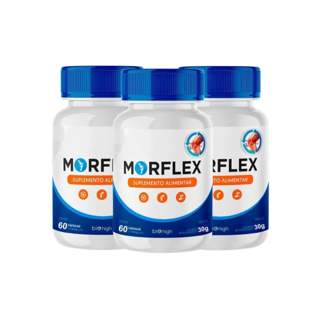 morflex 3x potes 60 caps original em Oferta na Shopee