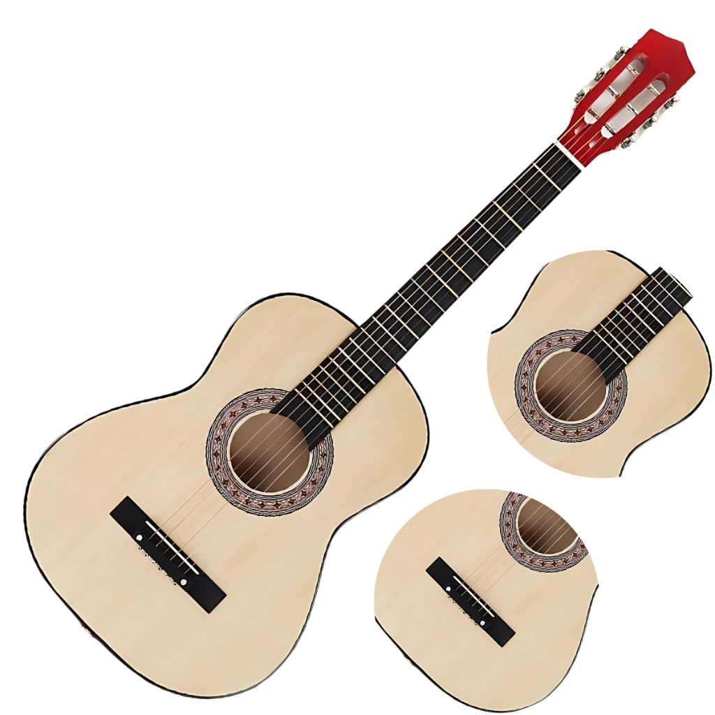 Mini Violao Infantil Semi Profissional Madeira Aprendizagem em Oferta na Shopee