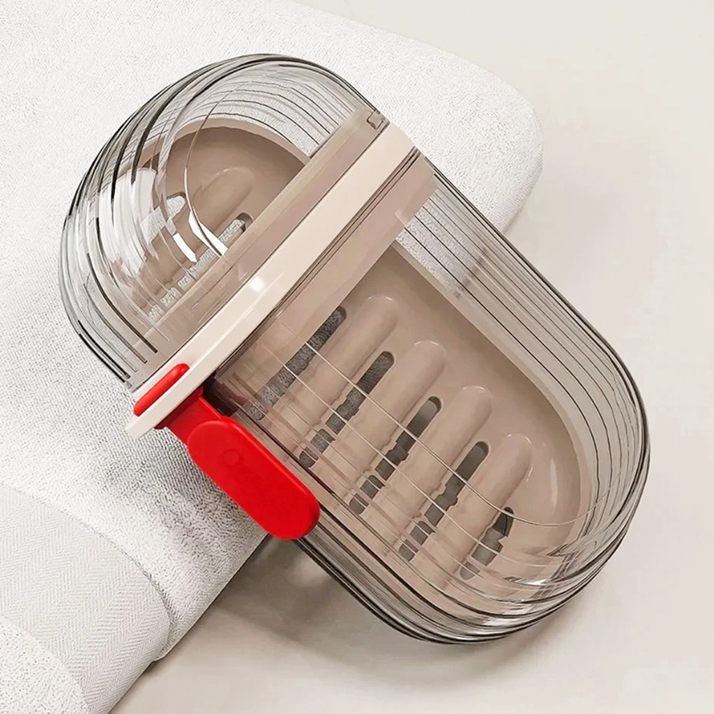 KIT 1/2 Peças Estojo De Sabonete Para Bolsa e Mala de Viagem Saboneteira Portátil em Oferta na Shopee