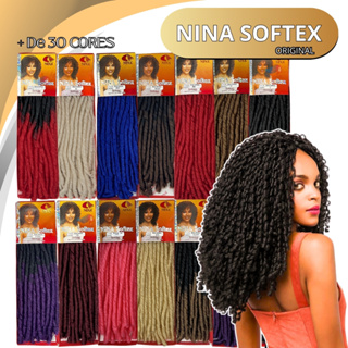 Cabelo Nina Softex Cacheado Cochet Braid Original em Oferta na Shopee