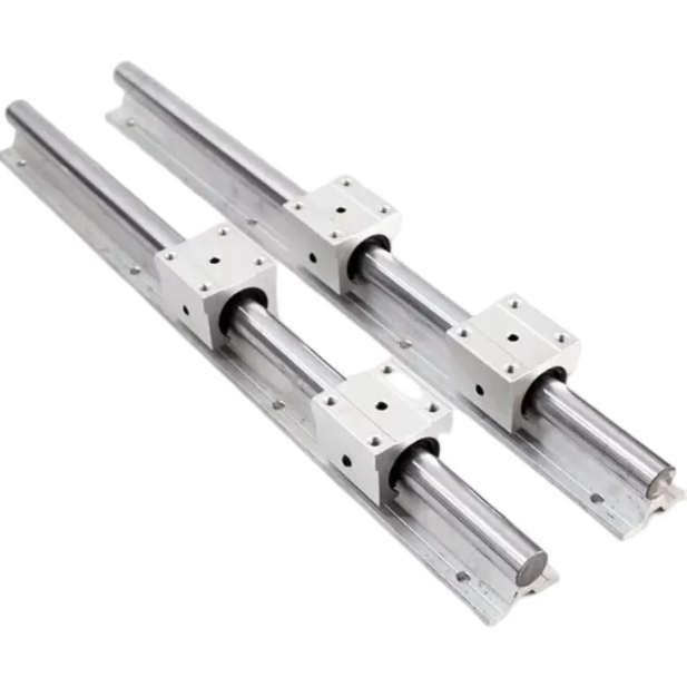 2 Eixos Suporte T Aluminio 20mm + 4 Pillow Block de 20mm CNC - Impressoras