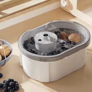 Máquina Elétrica Ultrassônica Automática para Lavar Frutas, Verduras e Legumes