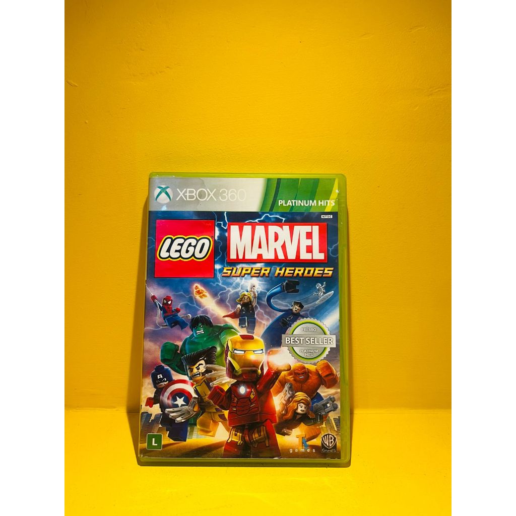 Jogo Xbox 360 Lego Marvel Super Heroes - Original
