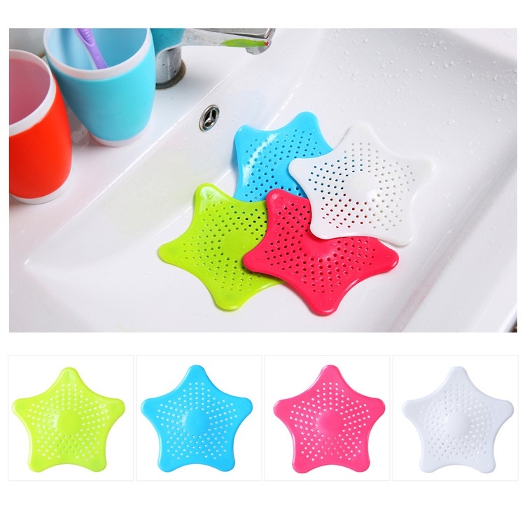 Ralo para pia de silicone Estrela Multiuso