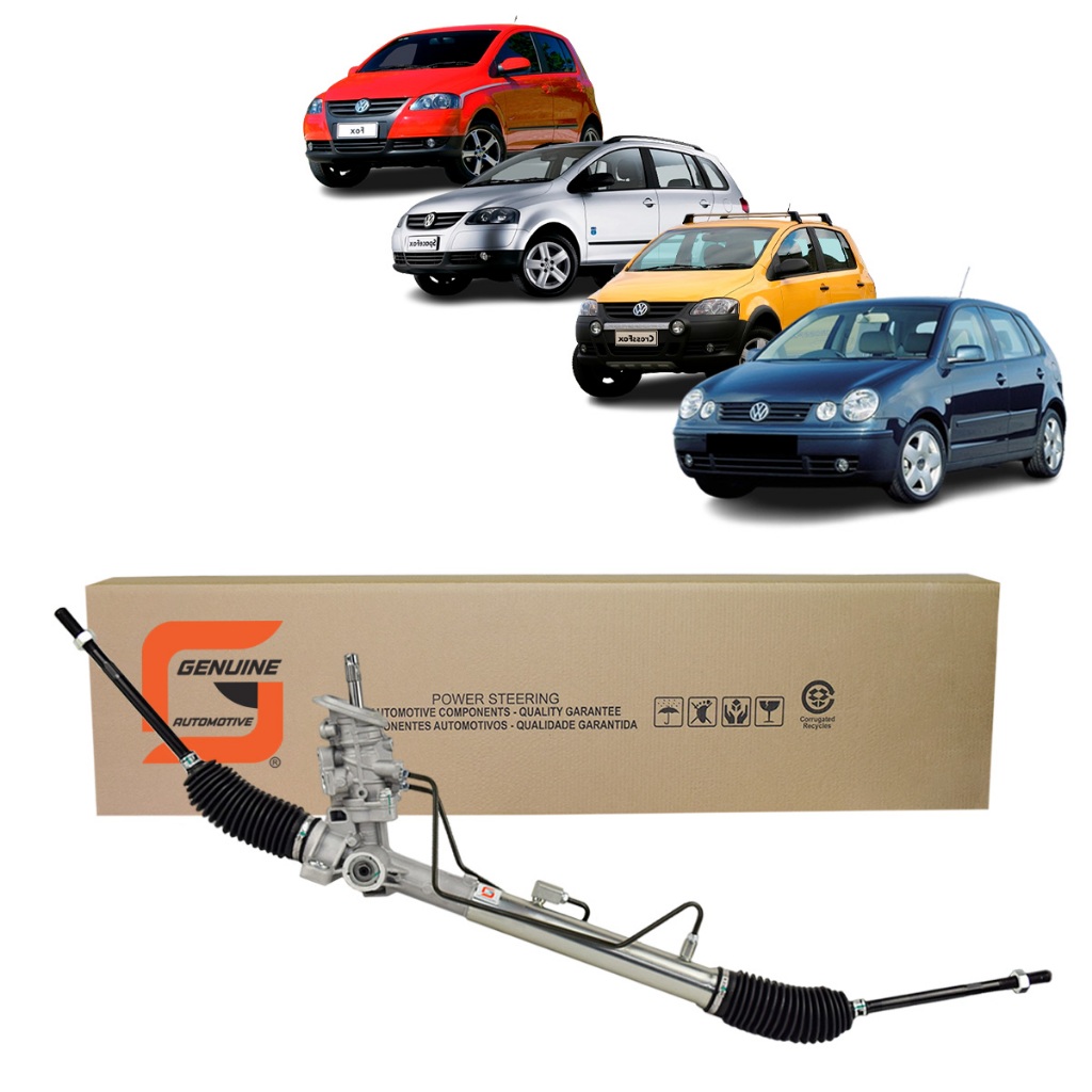 Caixa Direção Hidraulica Nova Fox Spacefox Crossfox 2003-2010 Polo 2002-2014 S.Sensor Sf Estriado em Oferta na Shopee