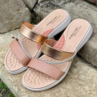 Sandália Feminina Tamanco Rasteira Modare Strass Ortopédica Esporão Ultraconforto em Oferta na Shopee